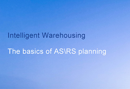 armazenamento inteligente - base de planejamento ASRS
